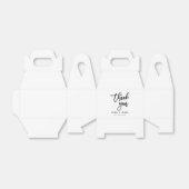 Brush Typografie Geschenkschachtel (Ungefaltet)