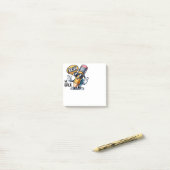 Brush We Back Post-it Klebezettel (Auf Schreibtisch)