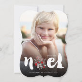 BrushBold Weihnachten Floral Rustikales Weihnachts (Vorderseite)