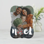 BrushBold Weihnachten Floral Rustikales Weihnachts (Stehend Vorderseite)