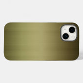 Brushed Brass Look Case-Mate iPhone Hülle (Rückseite (Horizontal))