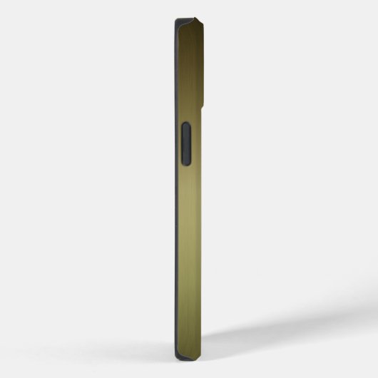 Brushed Brass Look Case-Mate iPhone Hülle (Rückseite / Rechts)