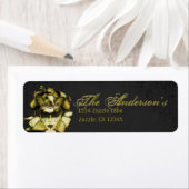 Brushed Gold Mardi Gras Masquerade (Insitu)