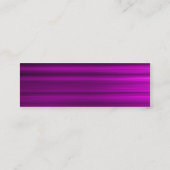 Brushed Magenta Mini Visitenkarte (Rückseite)