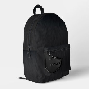 Brushed Metal Bedruckter Rucksack
