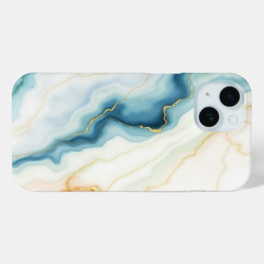 Brushed Metal & Granite Phone Case for iPhone (Rückseite (Horizontal))