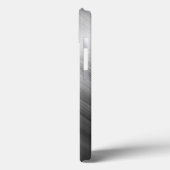 Brushed Metal Textur Case-Mate iPhone Hülle (Rückseite / Links)