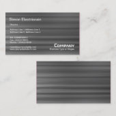 Brushed Metal Visitenkarte (Vorne/Hinten)