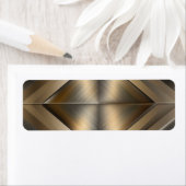 Brushed Metallic Geometric Diamond Pattern (Insitu)
