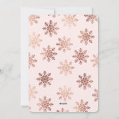 Brushed Peace Feiertagskarte (Rückseite)