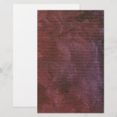 Brushed Purple Fälschung Finish Briefpapier (Vorne/Hinten)