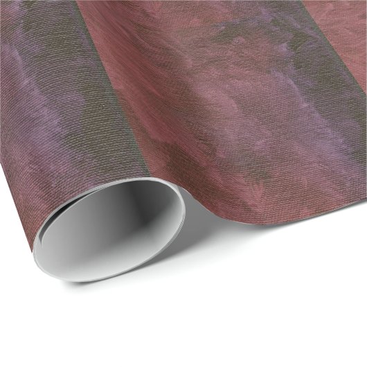 Brushed Purple Fälschung Finish Geschenkpapier (Rolleneckpunkt)