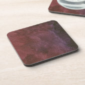 Brushed Purple Fälschung Finish Untersetzer (Linke Seite)