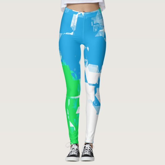 Brushed Sea Leggings (Vorderseite)