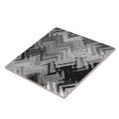 Brushed Steel Large Keramik Tile von C.L.Braun Fliese (Seite)