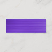 Brushed Violet Mini Visitenkarte (Rückseite)