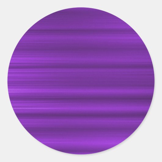 Brushed Violet Runder Aufkleber (Vorderseite)