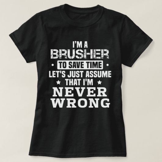 Brusher T-Shirt (Design vorne)