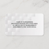 Brushes | Make Up Tools | Womens Beauty Visitenkarte (Rückseite)