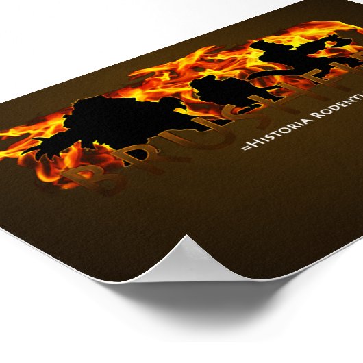 Brushfire - Historia Rodentia Poster (Ecke)
