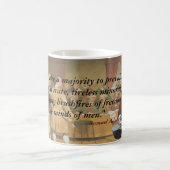 Brushfires der Freiheit Kaffeetasse (Mittel)