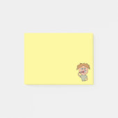 Brushing Teeth Post-it Klebezettel (Vorderseite)