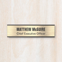 Brushlight Gold Look Office