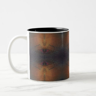 BrushOrange Zweifarbige Tasse