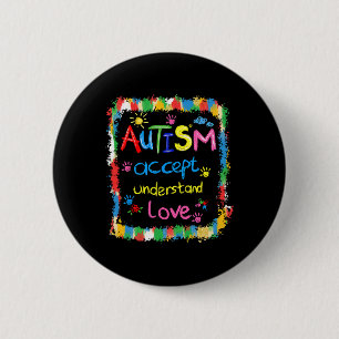 Brushstroke Autismus Awareness Accept Understand L Button