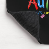 Brushstroke Autismus Awareness Accept Understand L Mousepad (Ecke)
