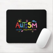 Brushstroke Autismus Awareness Accept Understand L Mousepad (Mit Mouse)