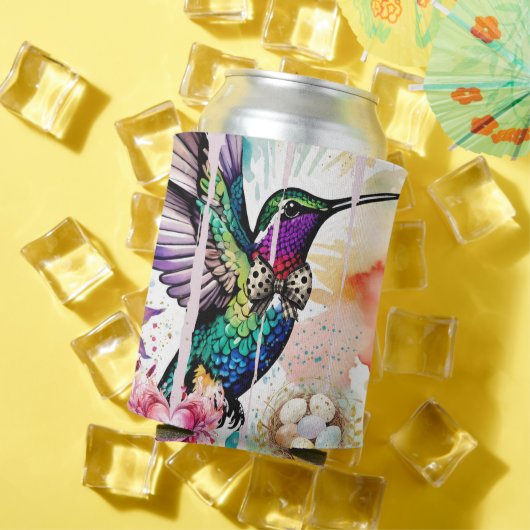 Brushstroke Bird Art Dosenkühler (In Situ Sommer)