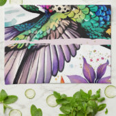 Brushstroke Bird Art Geschirrtuch (Gefaltet)