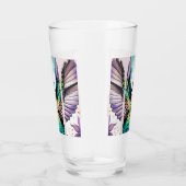 Brushstroke Bird Art Glas (Rechts)