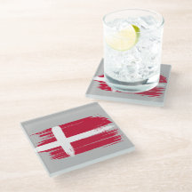 Brushstroke Dänemark Flag