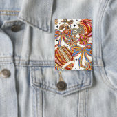 Brushstroke Football Coquette Button (Insitu)