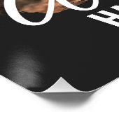 Brushstroke Foto Angel hat Hooves Horst Memorial Poster (Ecke)