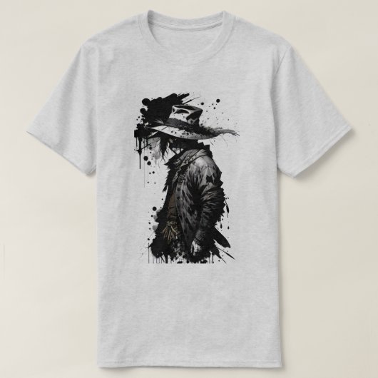 Brushstroke Scarecrow T-Shirt (Design vorne)