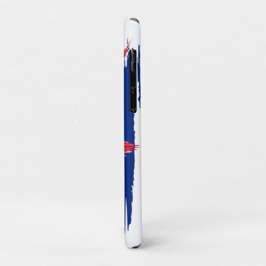 Brushstroke UK Union Jack Flag Case-Mate iPhone Hülle (Hinten/Links)