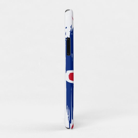 Brushstroke UK Union Jack Flag Case-Mate iPhone Hülle (Hinten/Rechts)