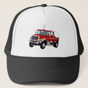 BrushTruckRed Truckerkappe
