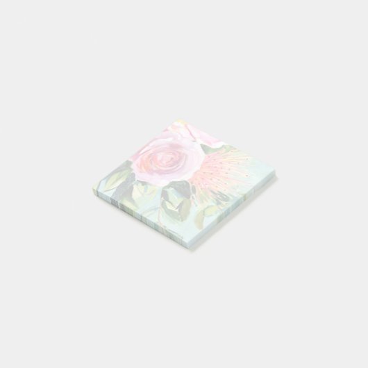 Brushy Floral I Post-it Klebezettel (angewinkelt)