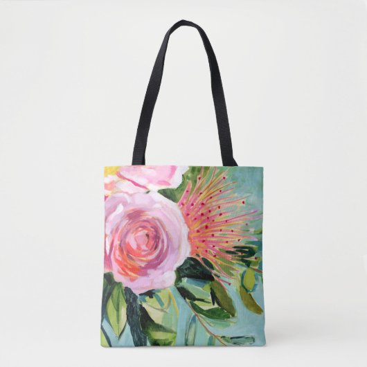 Brushy Floral I Tasche (Vorderseite)