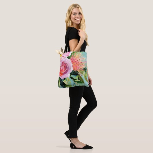 Brushy Floral I Tasche (Am Model)