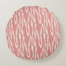 Brushy Ikat  Rosé & Weiß