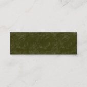 Brushy Rock Mini Visitenkarte (Rückseite)