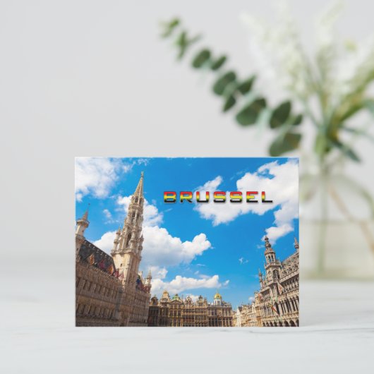 Brüssel, 01F Postkarte (Stehend Vorderseite)