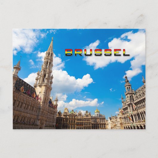 Brüssel, 01F Postkarte (Vorderseite)