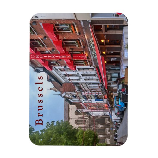 Brüssel #14 magnet (Vertikal)