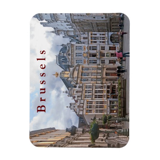 Brüssel #8 magnet (Vertikal)